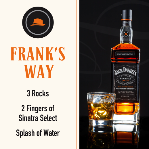 Jack Daniel's Sinatra Select Luxury Packaging Open Display