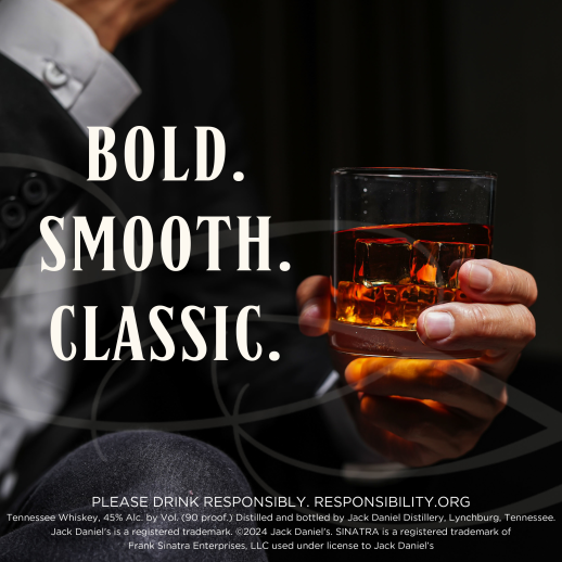 Jack Daniel's Sinatra Select Premium Gift Box Top View