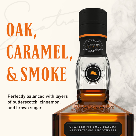 Jack Daniel's Sinatra Select Bottle and Luxury Box Front
